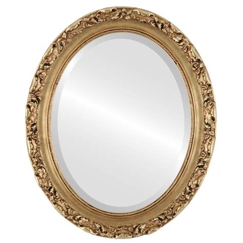 oval mirror frame only